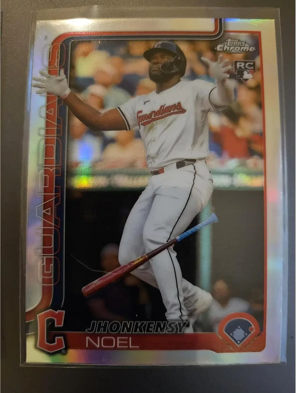 2025 Topps Chrome - Jhonkensy Noel (RC) - Rookie #291 Cleveland Guardians